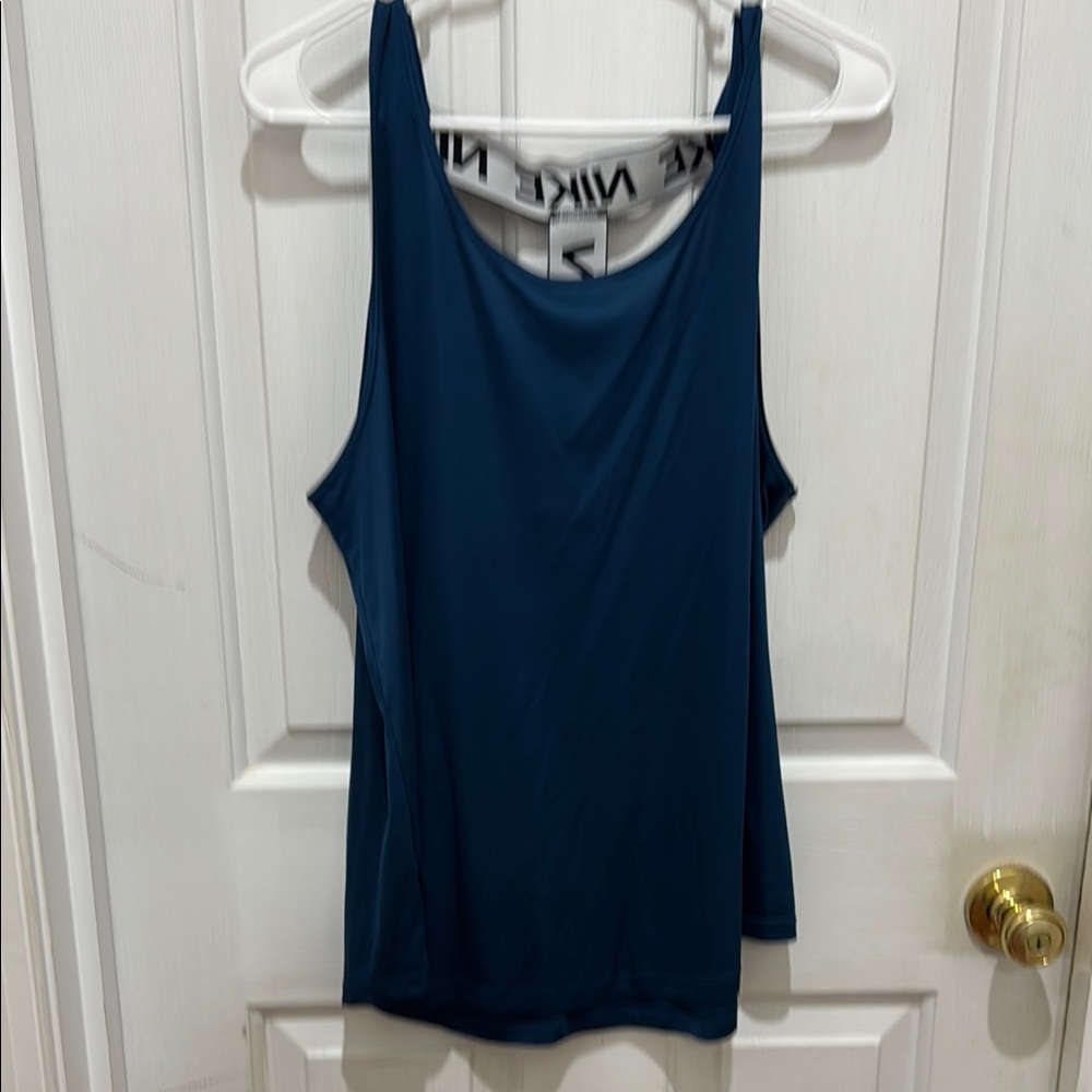 Nike Women's Blue Tank Top